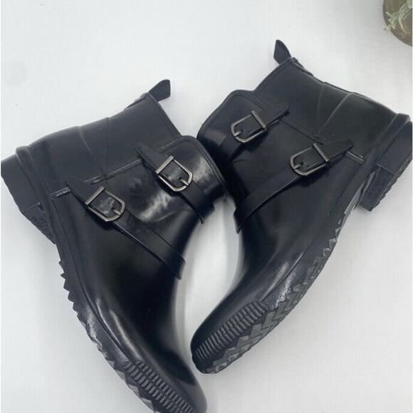 COUGAR ROYALE ANKLE-HIGH HAND CRAFTED RAIN BOOTS / WOMEN'S US SIZE 8 - Picture 5 of 12